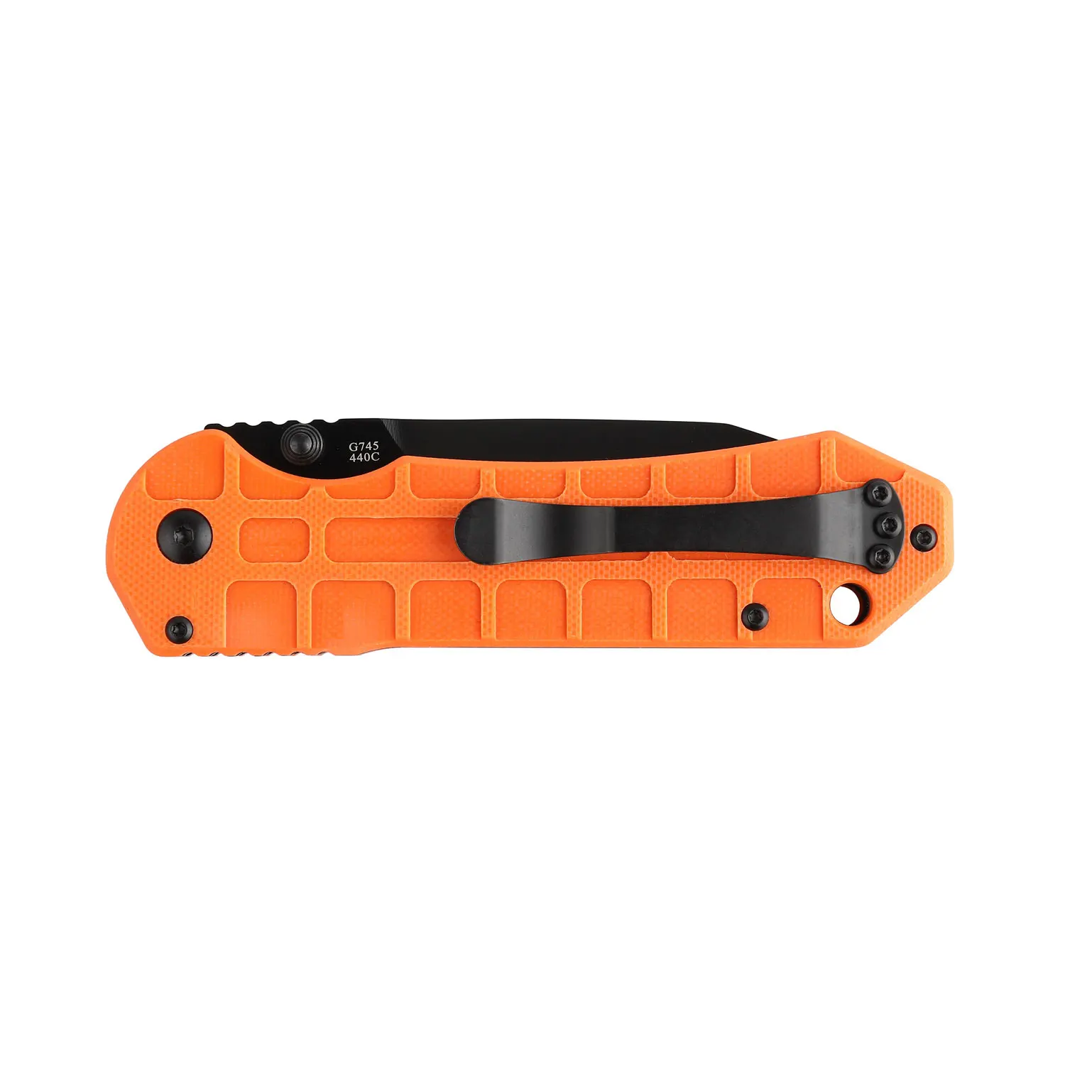 Складной нож Ganzo G7453P 58-60HRC 440C G10 уличный Карманный клинок со свистком для выживания