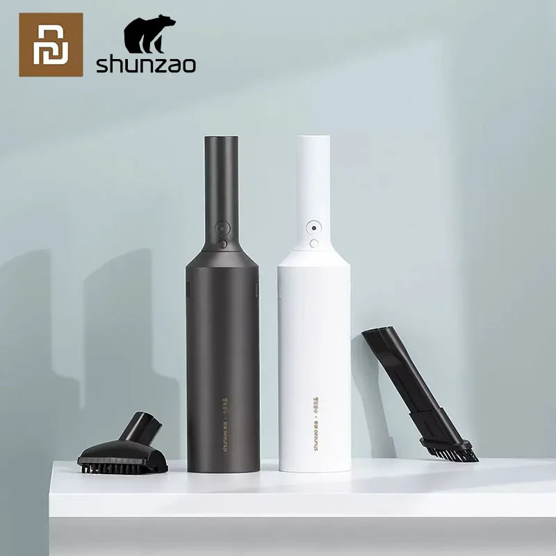 

XIAOMI MIJIA SHUNZAO Z1/Z1 Pro Wireless Handheld Vacuum Cleaner Portable USB charging car Cleaner Mini Dust Catcher for Home Car