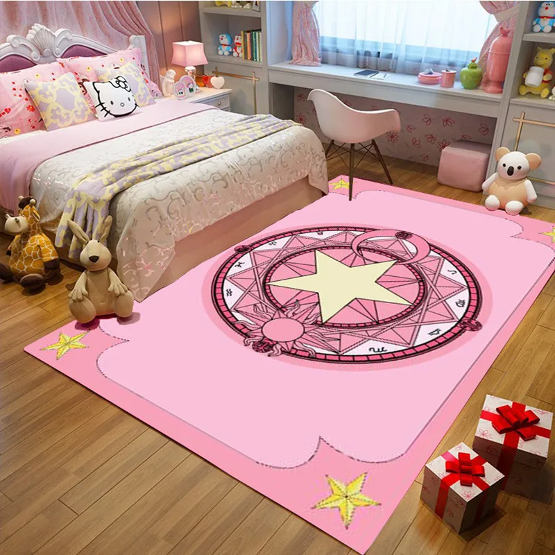Розовый 3D единорог детский коврик Детская игра ползать пол для девочек любимый