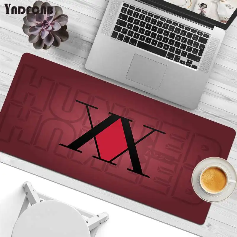

Japanese Anime Hunter X Hunter Mats Rubber Mouse Durable Desktop Mousepad Size for CSGO Game Player Desktop PC Computer Laptop