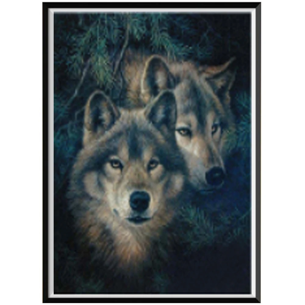 

5d Diamond Painting Diy Animal Round Diamond Imitation Cross Stitch Set Can Be Customized for Home Decoration