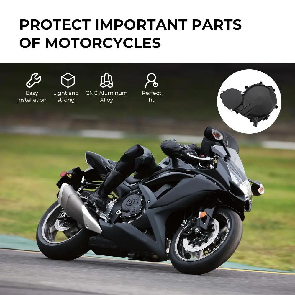 Для Suzuki Gsxr 600 750 Картер статора двигателя крышка GSXR600 GSXR750 2006-2010 2011 2012 2013 K6