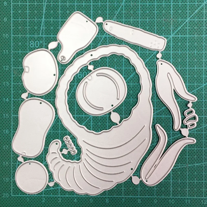 

Metal Cutting Dies Thanksgiving Food Fruit dies cuts DIY Scrapbooking dies Photo Craft dies Handmade Card Punch Art Cutter Dies