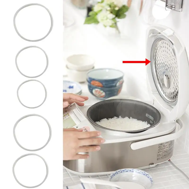 

Sealing Ring Silicone Pressure Cooker Seal 18/20/22/24/26cm Seal Kitchen Pot