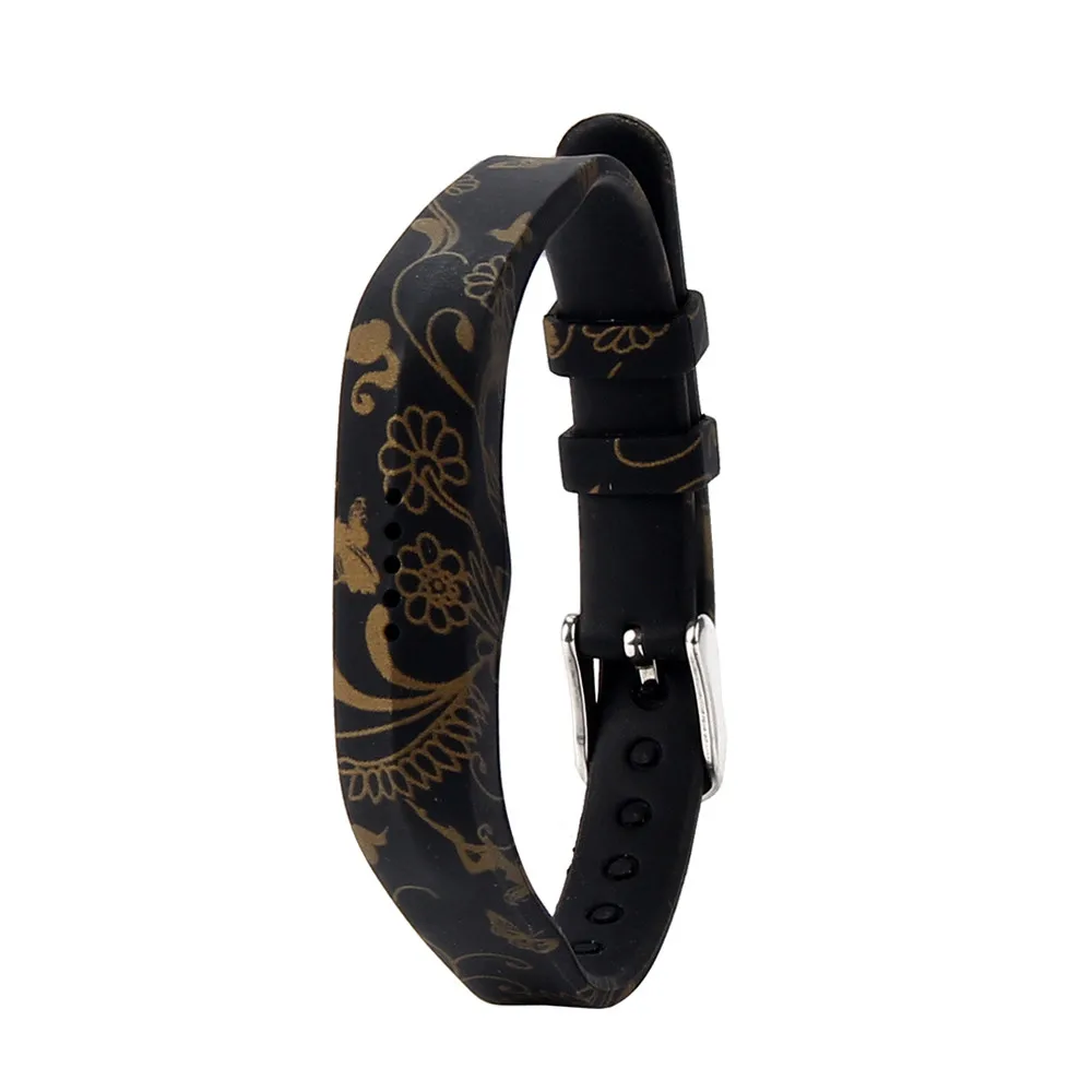 Новый дышащий силиконовый спортивный ремешок для часов Fitbit Flex 2 мягкий наручных