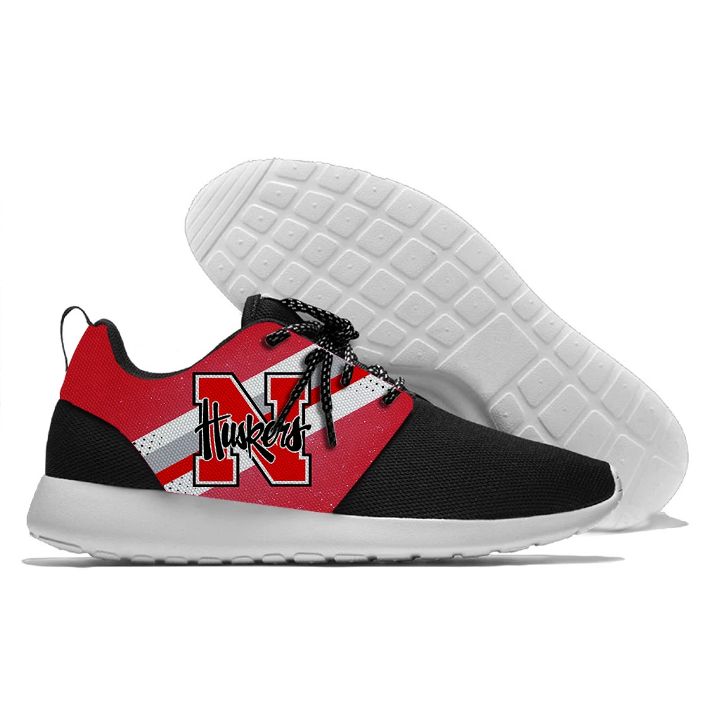 

2019 New Men and women Nebraska Cornhusker Sport shoes summer Running comfortable Running shoes
