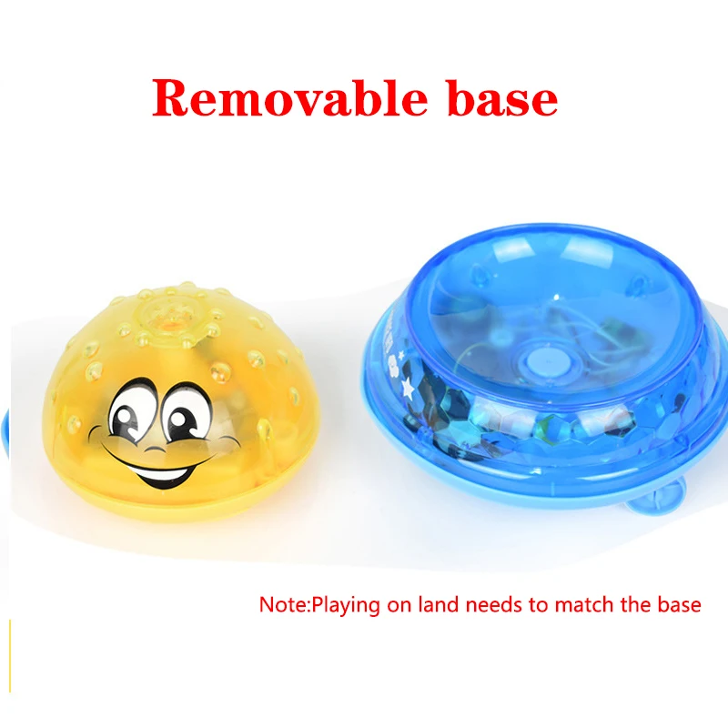 Детские игрушки для ванной распыления воды с светодиодный светильник сквирт