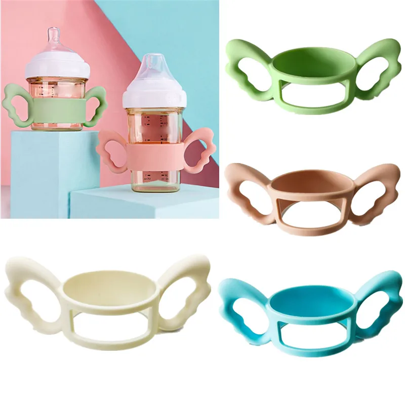 

Classic Feeding Bottle Handles Soft Compatible Silicone Baby Nursing Bottles Handles Easy to Carry Handles for Hegen Bottle Size