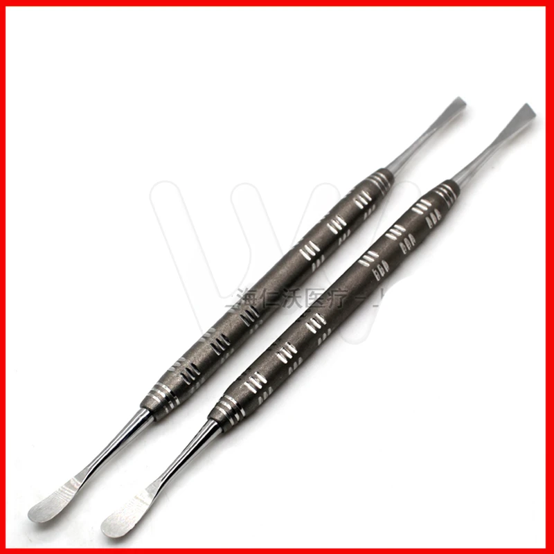 

1pc Dental instruments Plant flapper periosteum separator Planting mouth hook pull tongue depressor
