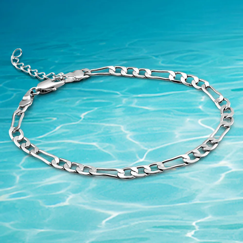 925 серебряные мужские и женские свадебные изысканные благородные модные 4 мм