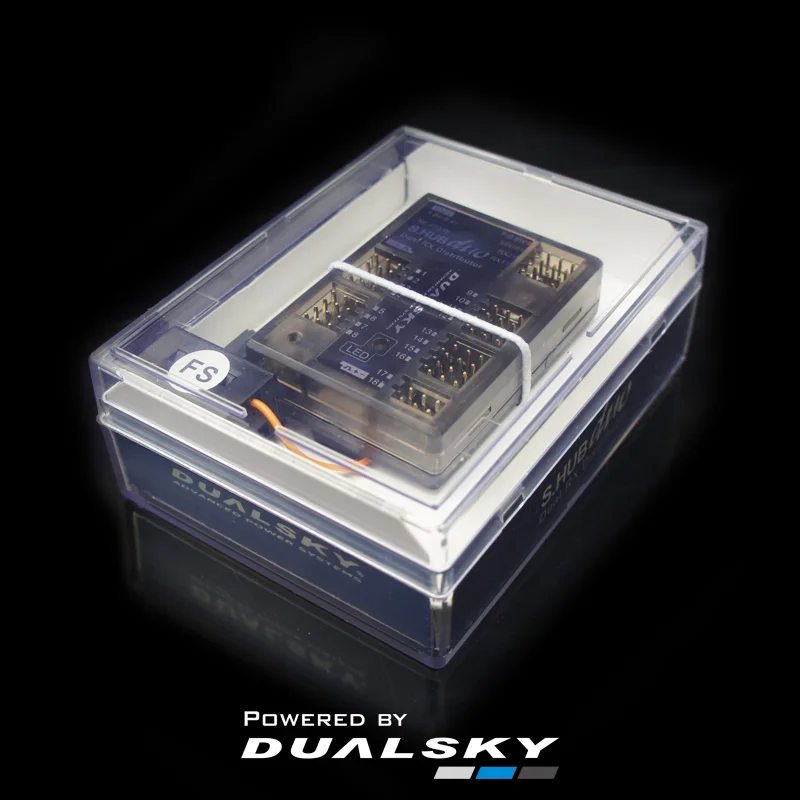 Dualsky S. Hub Duo 18-channel Power дистрибьютор Manager двойной приемник избыточный турбоджет