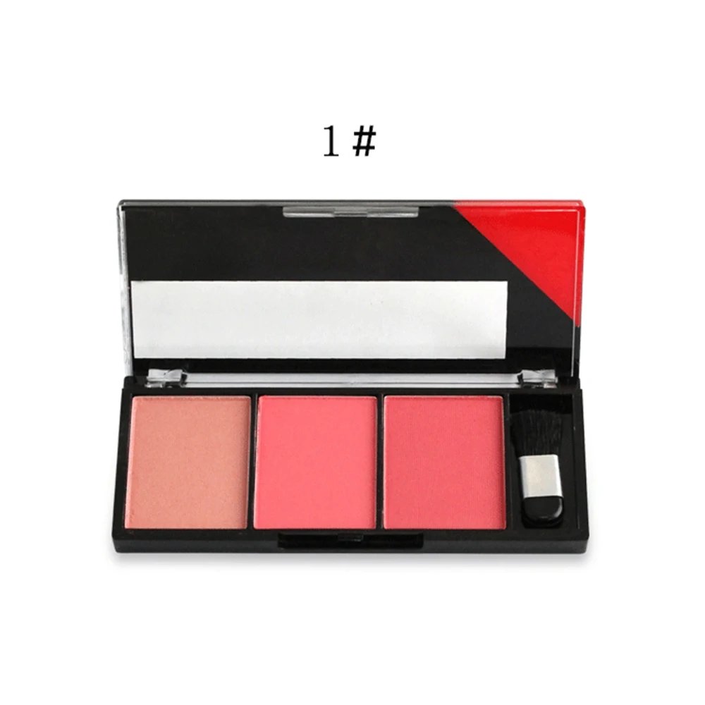 Manooby 2019 три цвета легко носить макияж натуральная пудра румяна для женщин