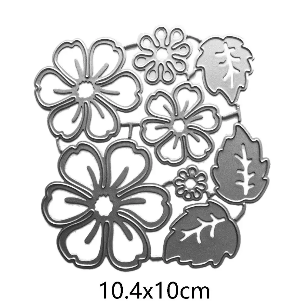 

Flower Petal Metal Cutting Dies Stencil Scrapbooking DIY Album Stamp Paper Card