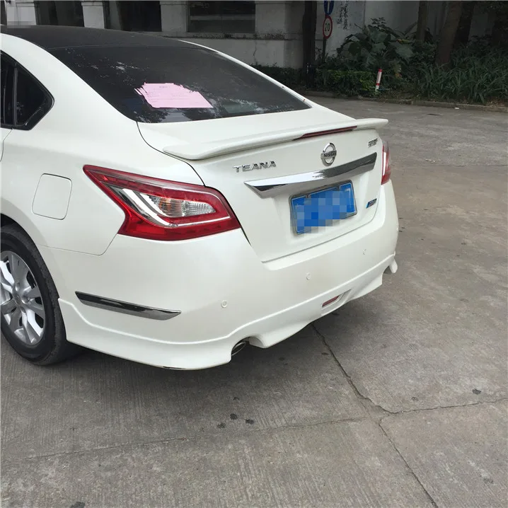 Спойлер для Nissan Altima TEANA 2013 2014 2015 с стоп-сигналами из АБС-пластика заднее крыло