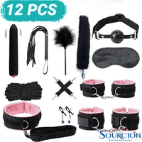 super hot exotic sex products for adults games leather bondage bdsm kits handcuffs sex toys whip gag tail plug women accessories