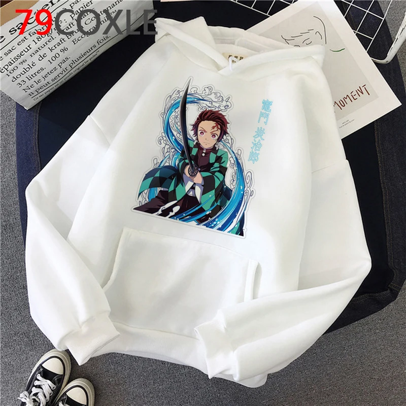 

Мужская толстовка Demon Slayer Tanjiro Kamado Kimetsu No Yaiba, с принтом в стиле гранж, хип-хоп, хип-хоп