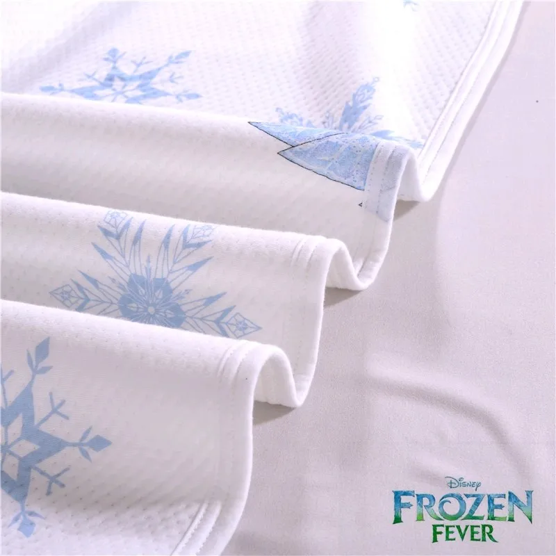 للبيع لحاف أميرة ديزني فروزن ، 200 × 230 سنتيمتر ، مفرش سرير لطيف للأطفال مع تكييف هواء ، هدية مثالية للصيف