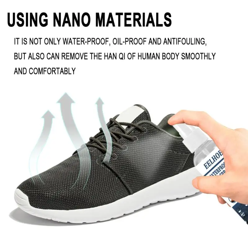 No Toxic Stain Repellent Universal Protection For Shoes Cloth Practical Invisible Waterproof Spray Keep Away From Dust Oil TSLM1 | Дом и сад
