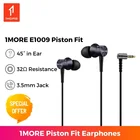 Стереонаушники 1more E1009, поршневые, 3,5 мм, с микрофоном, 1,4 м, для прослушивания музыки, стерео, для смартфонов, ноутбуков