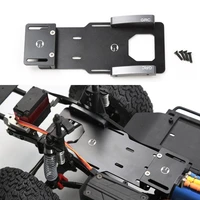 110 rc crawler low center of gravity battery bracket metal battery esc relocation plate for axial scx10 ii ax90046 ax90047