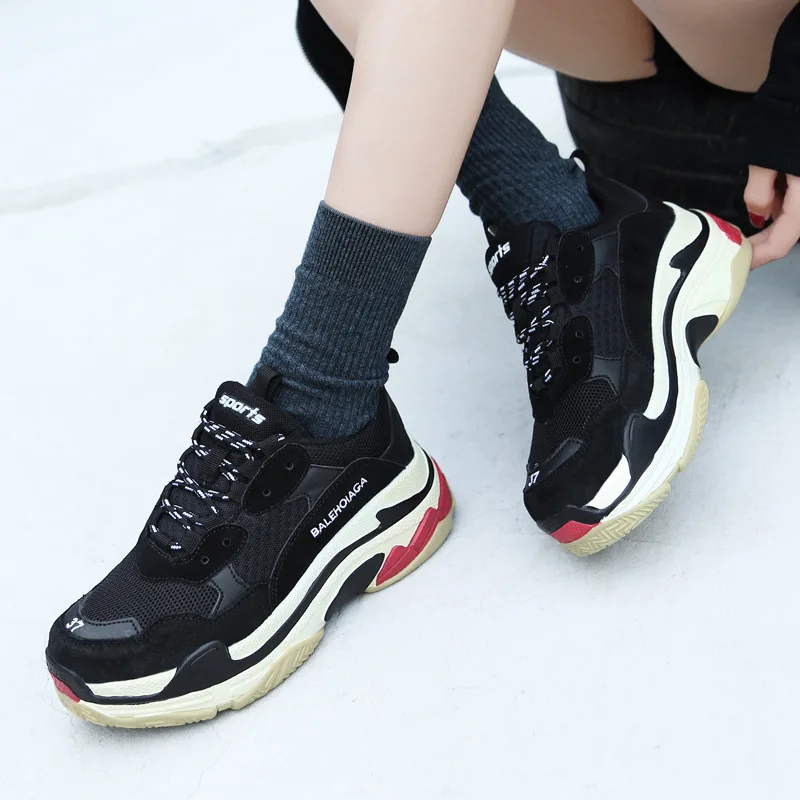 Мужские кроссовки в стиле Харадзюку воздухопроницаемые повседневные больших