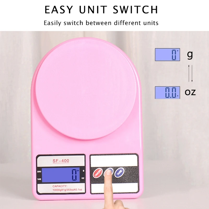 

Food Scale 1g/0.1 oz Digital Kitchen Scale Weight Grams & Oz Baking & Cooking New