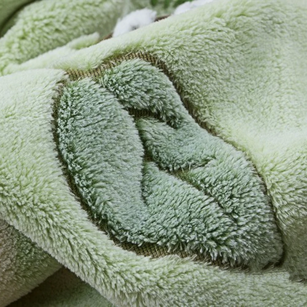 140x100 см мягкое одеяло с Тоторо плюшевое детское Коралловое Флисовое покрывало