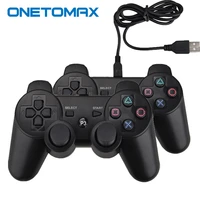 2pcs usb wired gamepad for ps3 controller for sony ps 3 game control for sony ps 3 ps3 game joystick