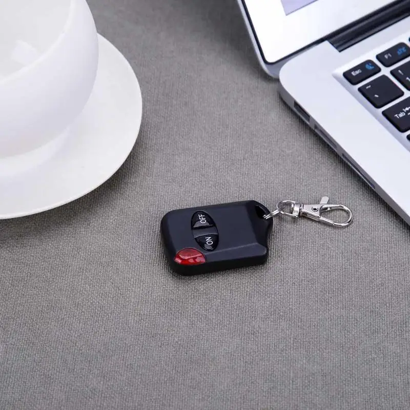 Мини карманный беспроводной пульт дистанционного управления 433 МГц 2 ключа