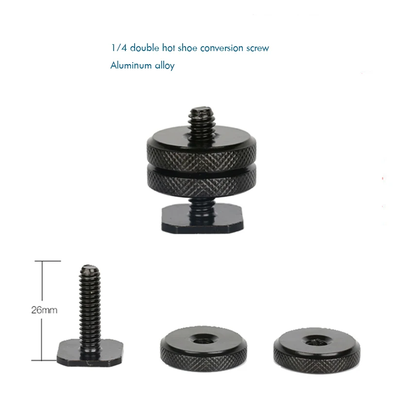 Винтовой Адаптер Горячий башмак для фотоаппарата Крепление адаптер горячего