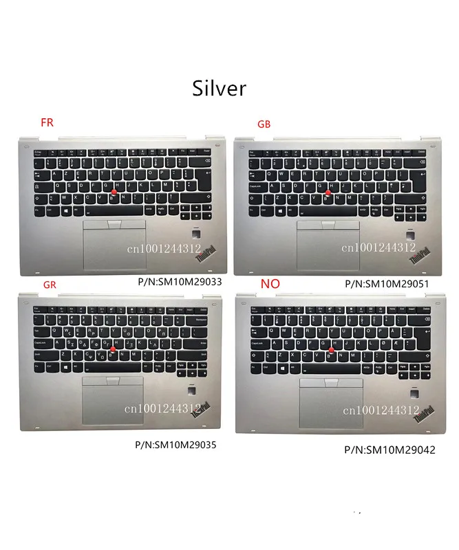 Новая Оригинальная Подставка для рук Lenovo ThinkPad X1 Yoga 2 го поколения 2017 FR верхняя