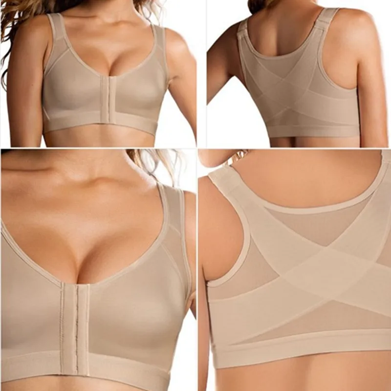 

Posture Corrector Lift Up Bra Women New Desigh X-bra Breathable Yoga Underwear Shockproof Sports Support Fitness Vest Bras
