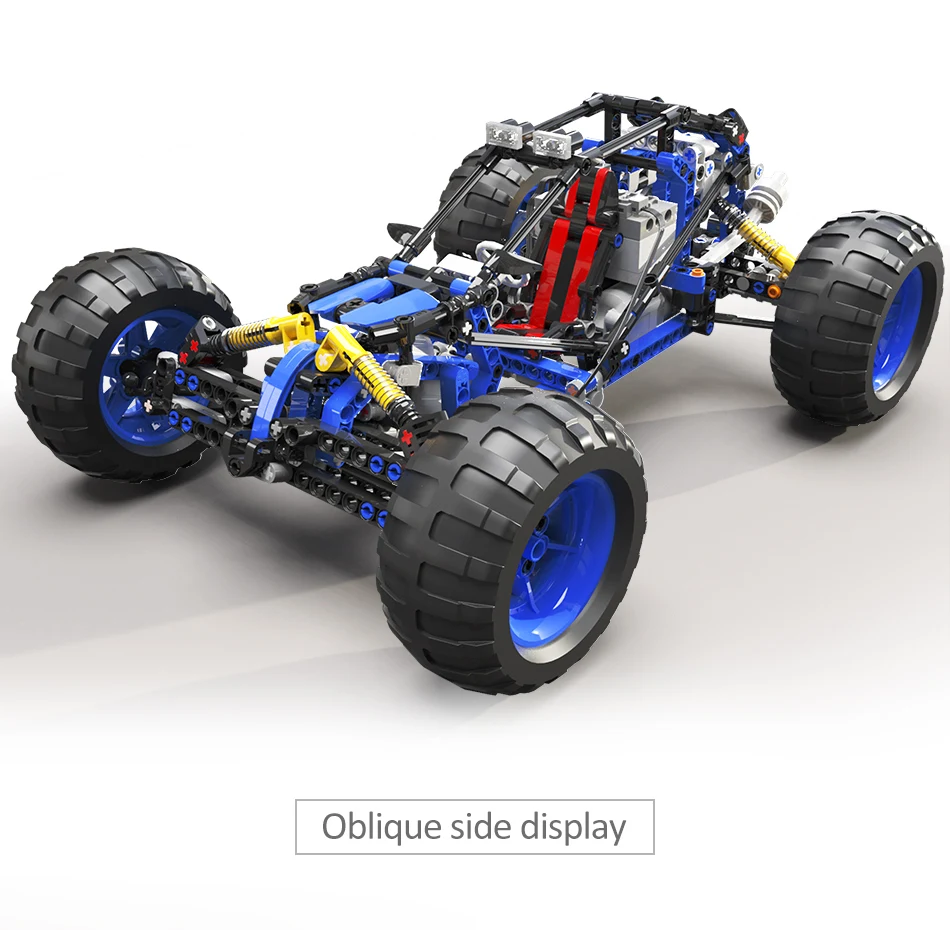 

KAIYU Technical RC off-Road Racing car Buggy MOC Building Blocks APP Programming Remote Control Vehicle Truck Bricks Toy Gifts