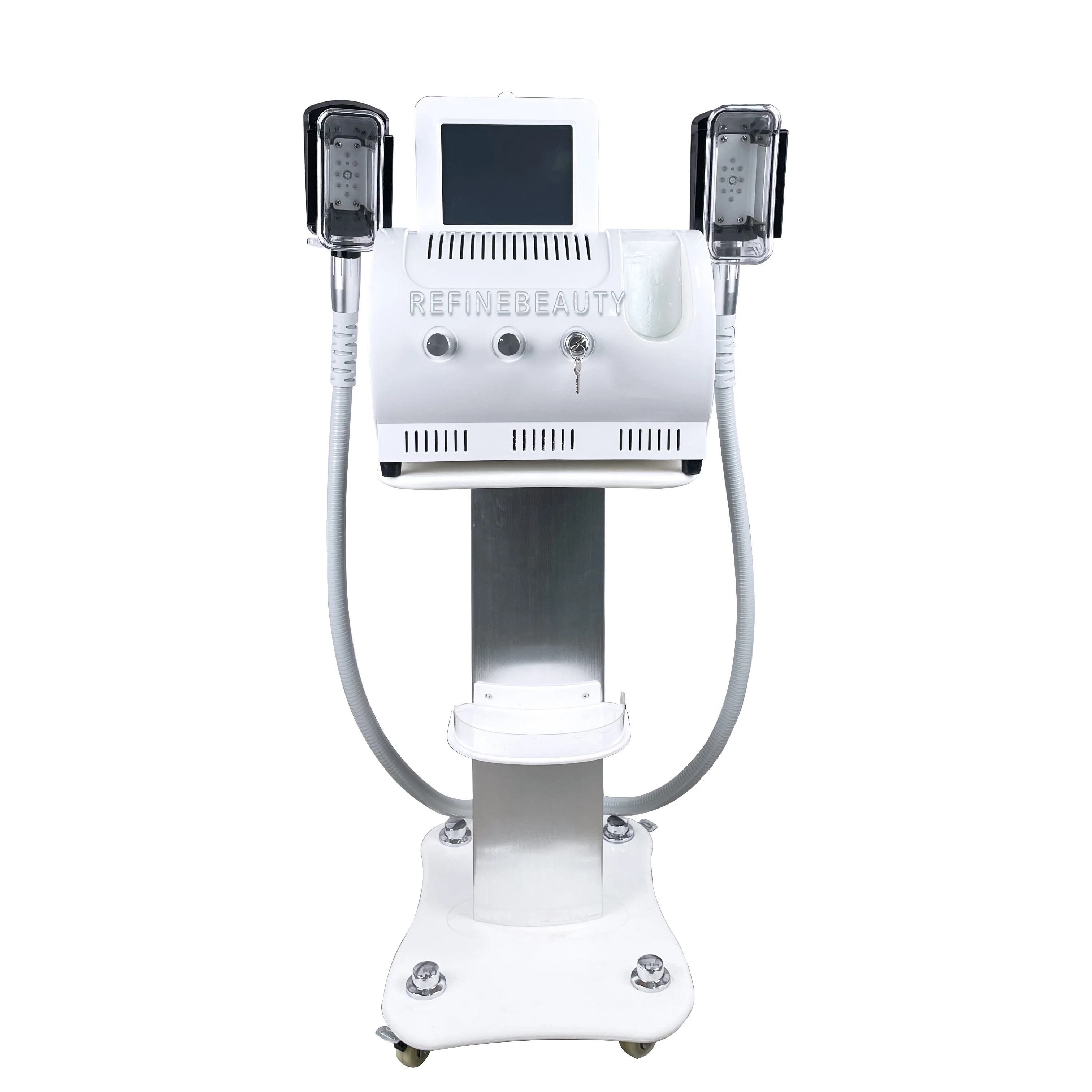 2 In 1 Cryolipo Slimming Fast Burning Body Sculpting Remove Belly Fat Weight Loss 360 Degree Painless Beauty Machine