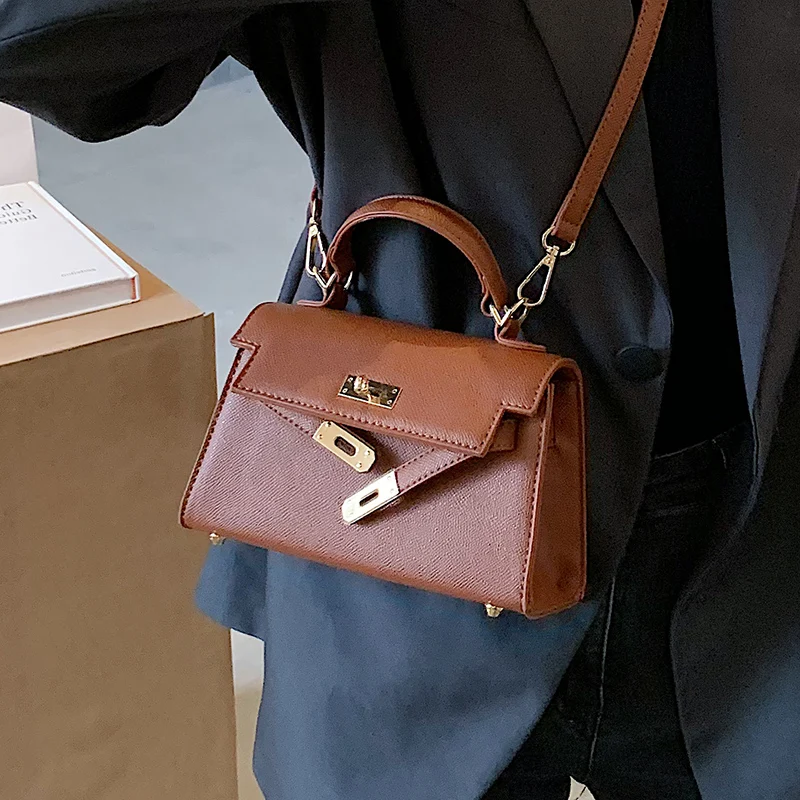 

Winter Crossbody Bags For Women New Luxury Brand High Quality Kelly Handbags Fashion Mini Shoulder Bag Purse