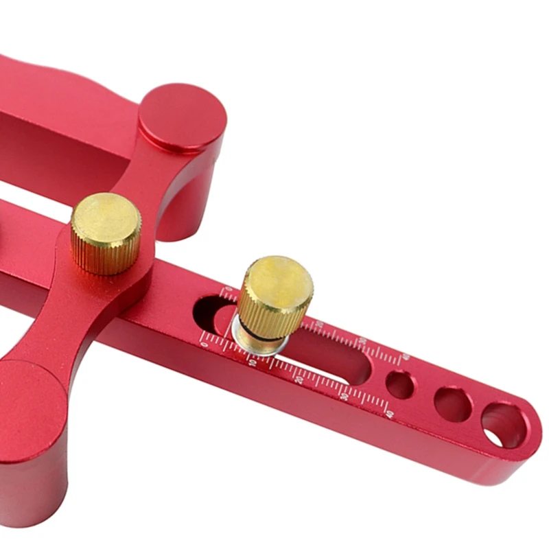 

Self-Centering Woodworking Doweling Jig Kit 6/8/10Mm Drill Guide Wood Dowel Puncher Locator For Household Carpentry Tools