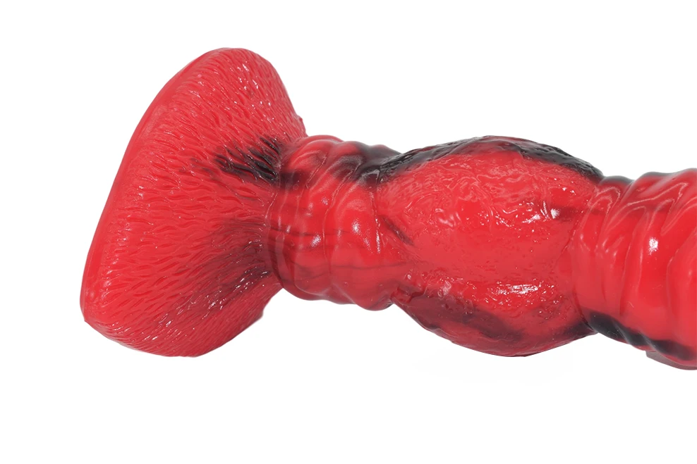 Силиконовый фаллоимитатор FAAK цветной реалистичный пенис зеленого синего и