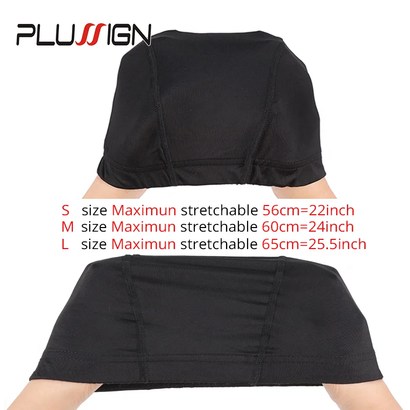 Брендовая эластичная купольная шапочка Plussign верхняя для парика изготовления