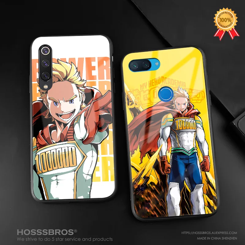 Чехол для телефона Mirio Togata My Hero Academia мягкий силиконовый стеклянный чехол Xiaomi Mi 8 9 SE