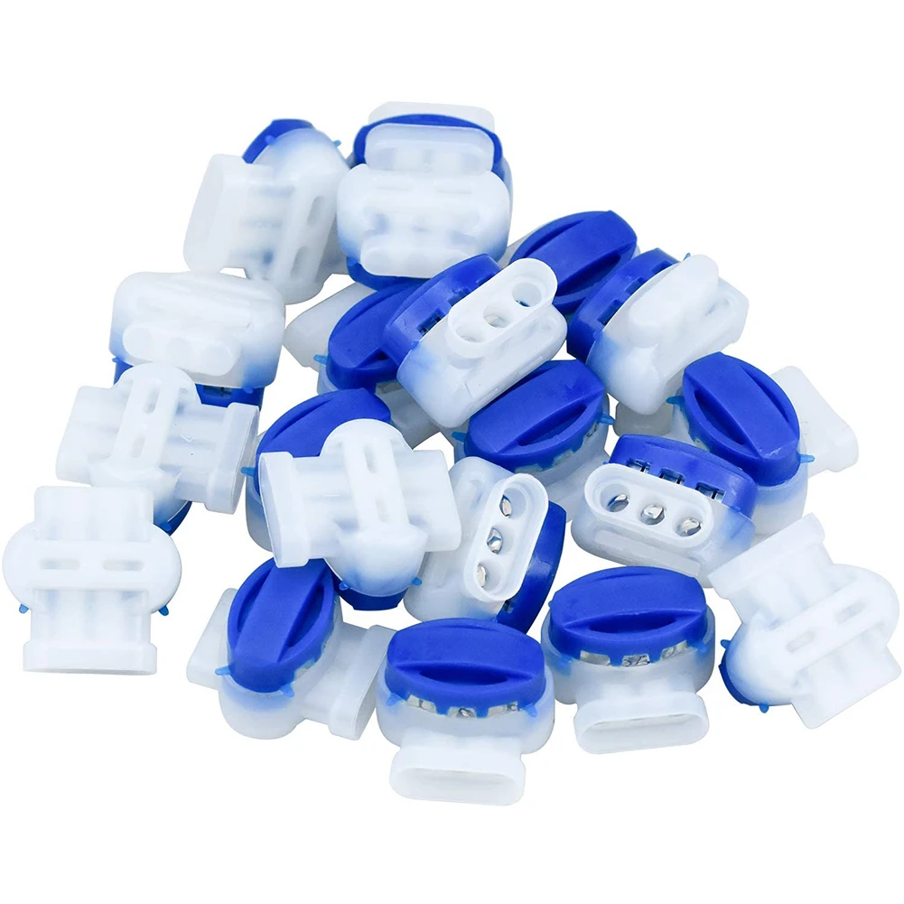 

K13 20pcs Universal Cable Connectors Electric Wire Connection Terminals Kit Crimp Plugs Electric Connector