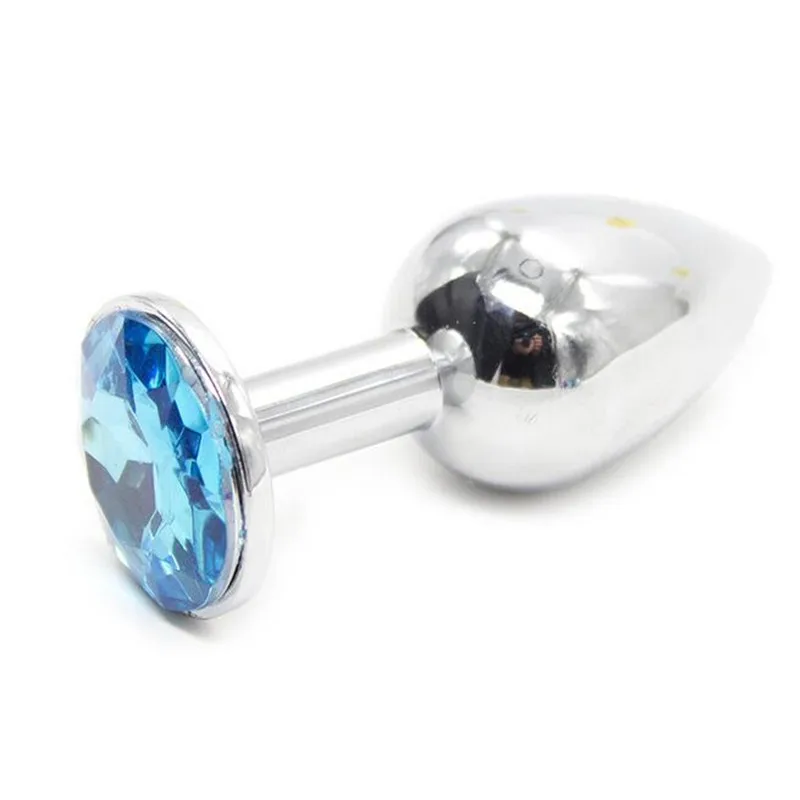 Секс игры для взрослых анальная пробка унисекс задний двор точка G металлическая