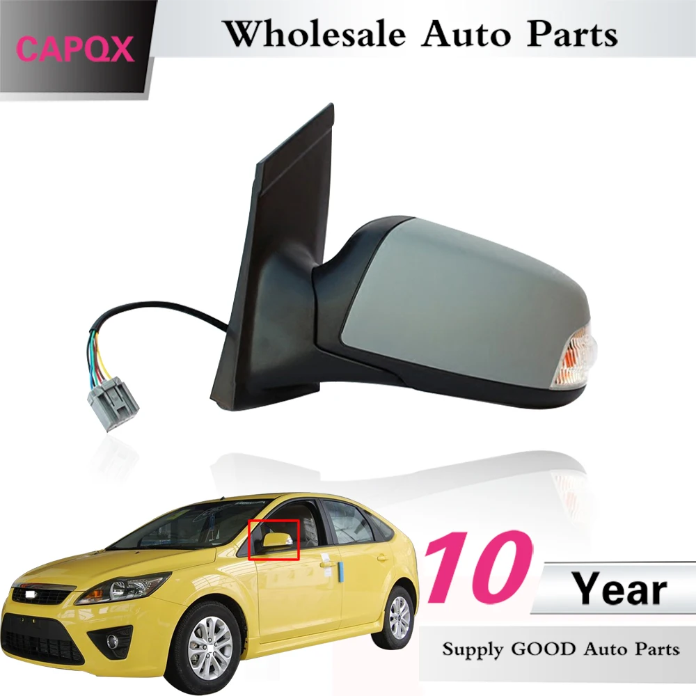 Высококачественное внешнее зеркало заднего вида CAPQX 5pin/ 6pin для Ford Focus MK2 2007 2008 2009 2010