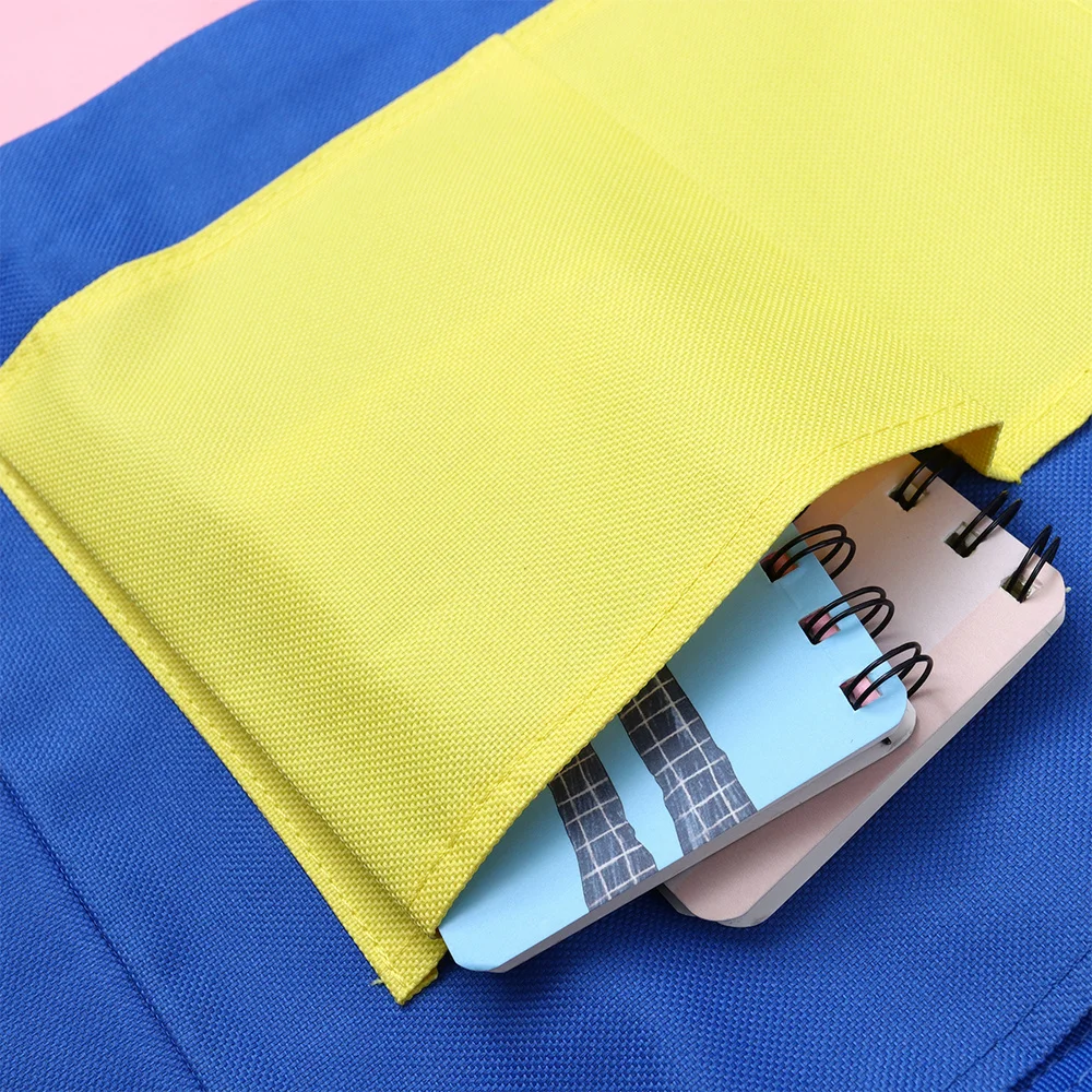 

1Pc File Bags Durable and Fashion File Pouch with Big Ring for Pencil File Storage(Red)