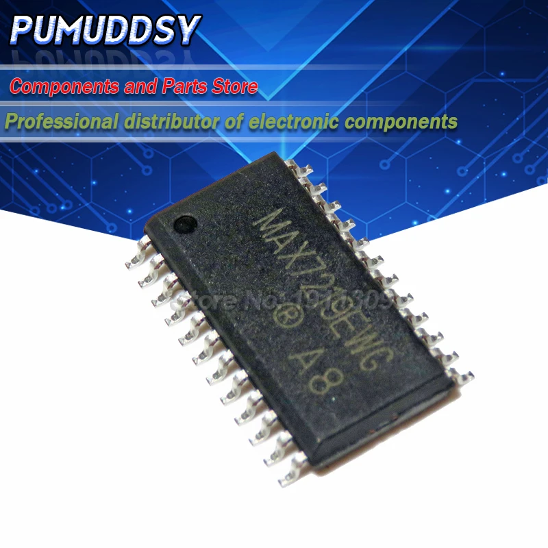 5 шт. MAX7219CWG SOP24 MAX7219 SOP SMD новый и IC | Электронные компоненты принадлежности