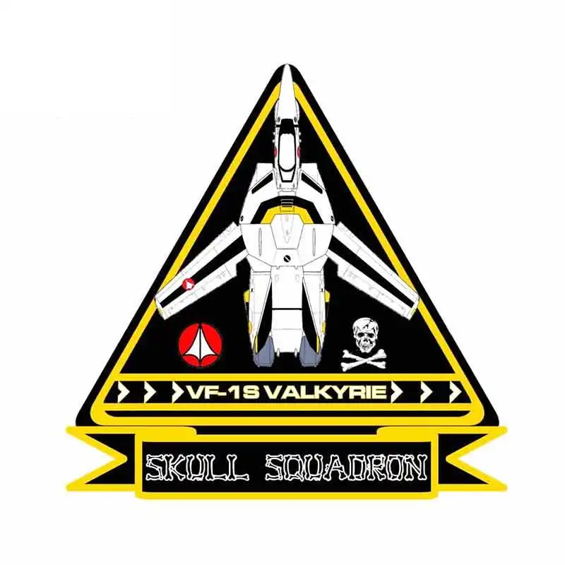 

Персонализированная Водонепроницаемая Автомобильная наклейка с черепом Robotech, аксессуары для автомобиля с защитой от царапин, украшение