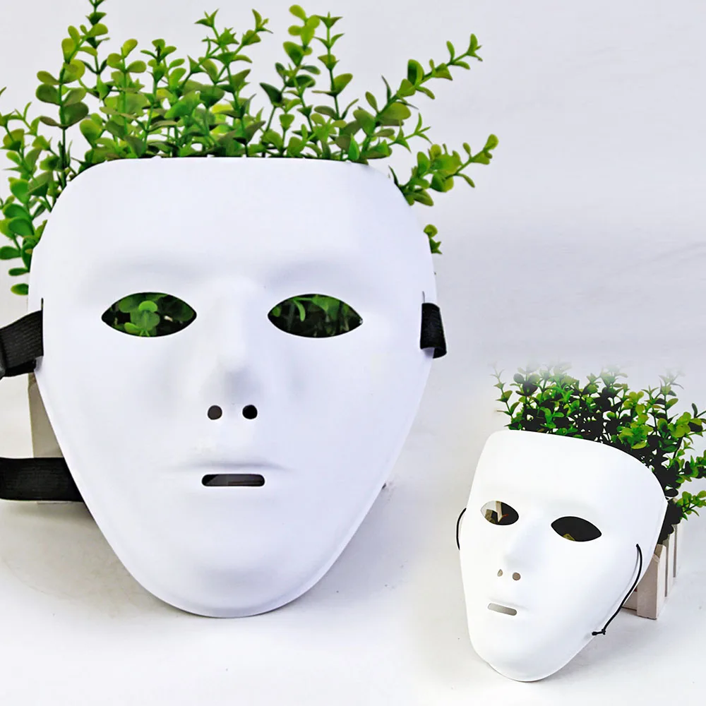 Лидер продаж забавные белые маски JabbaWockeeZ для женщин и мужчин косплея маскарадный