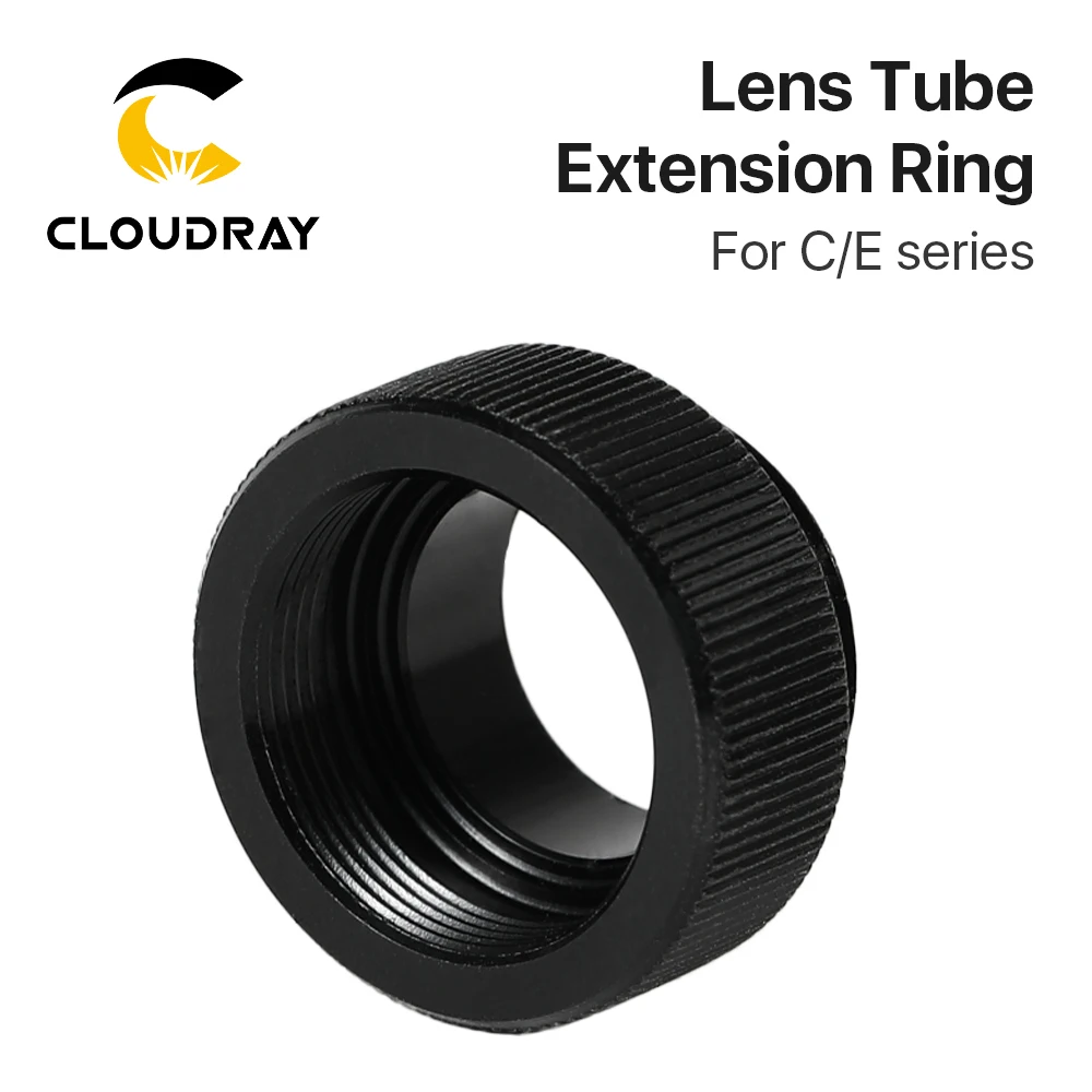 

Cloudray E Series Lens Tube Extension Ring CO2 O.D.25mm Lens Tube for D20 F63.5mm/127mm Lens for CO2 Laser Cutting Machine