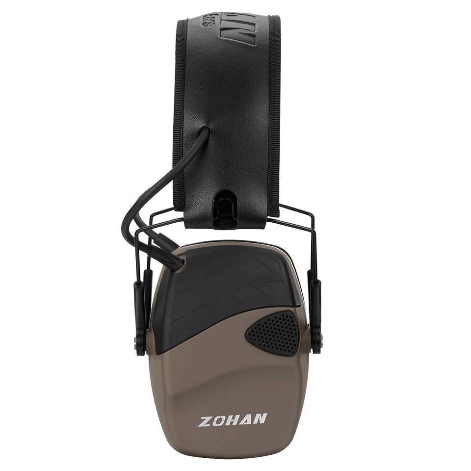 ZOHAN электронная съемка защита ушей NRR22dB Усиление звука шумоподавление ушные муфты профессиональные ушные охотничьи защитники
