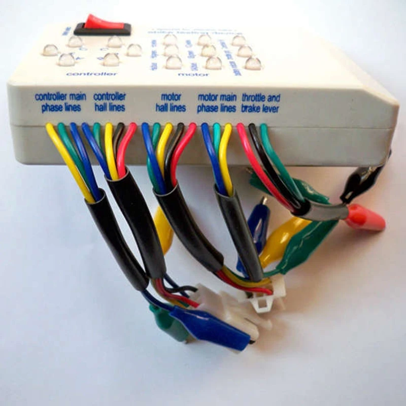Бесщеточный контроллер двигателя тестовый er 24V/36V/48V/60V/72V электрический