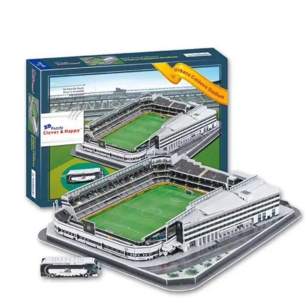 3D пазл из бумаги для сборки спортивных соревнований по футболу, 3423, Обучающие комплекты игрушек, для мальчиков от AliExpress RU&CIS NEW
